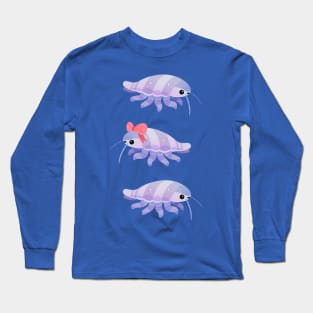 Swimming giant isopod Long Sleeve T-Shirt